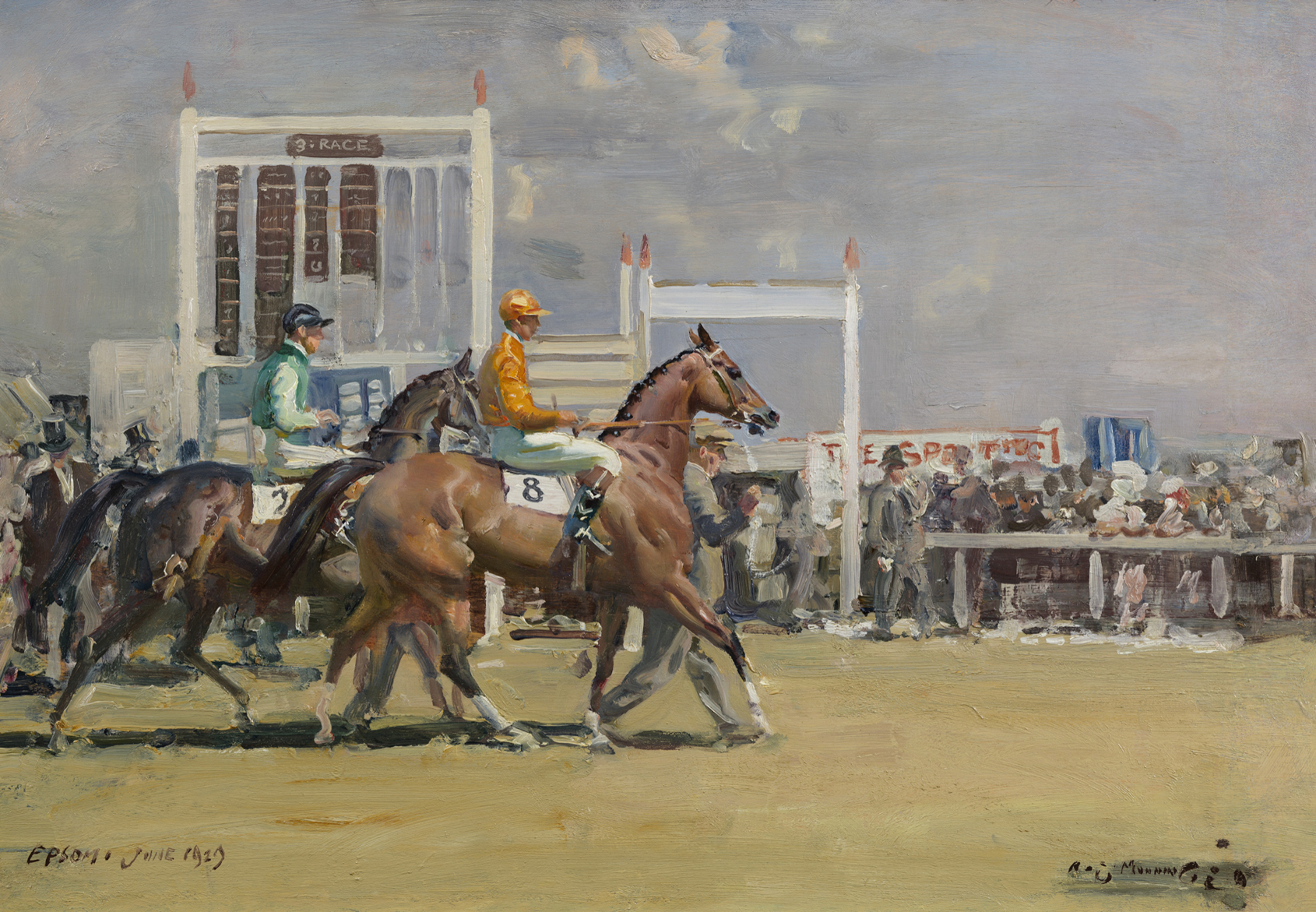 Going out at Epsom